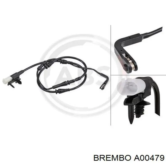 Купить A00479 Brembo Датчик износа тормозных колодок задний