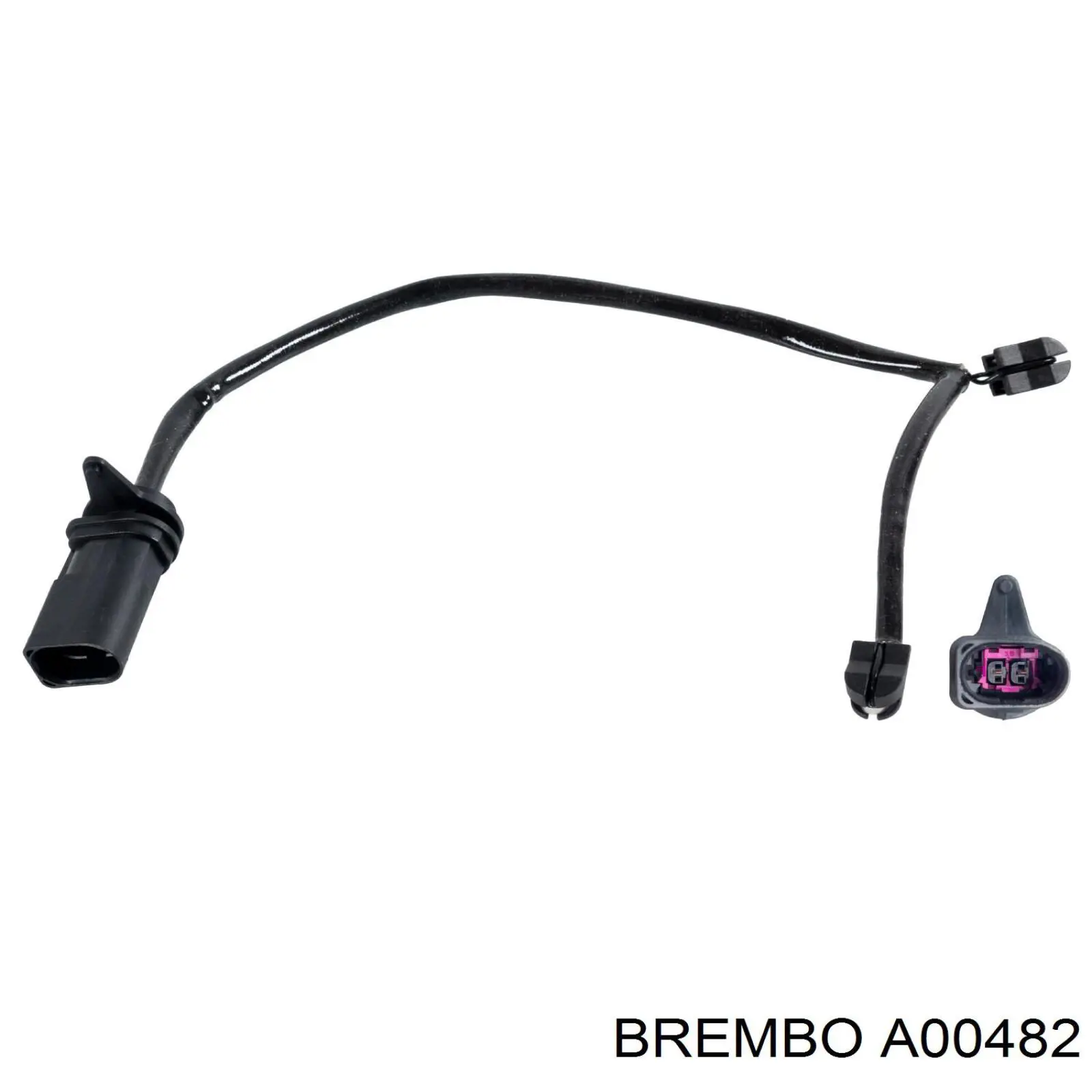 Датчик износа тормозных колодок передний левый Brembo A00482 цена, от 10.75 USD