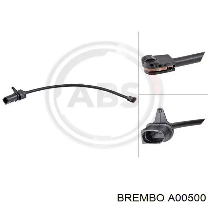 Купить A00500 Brembo Датчик износа тормозных колодок передний левый