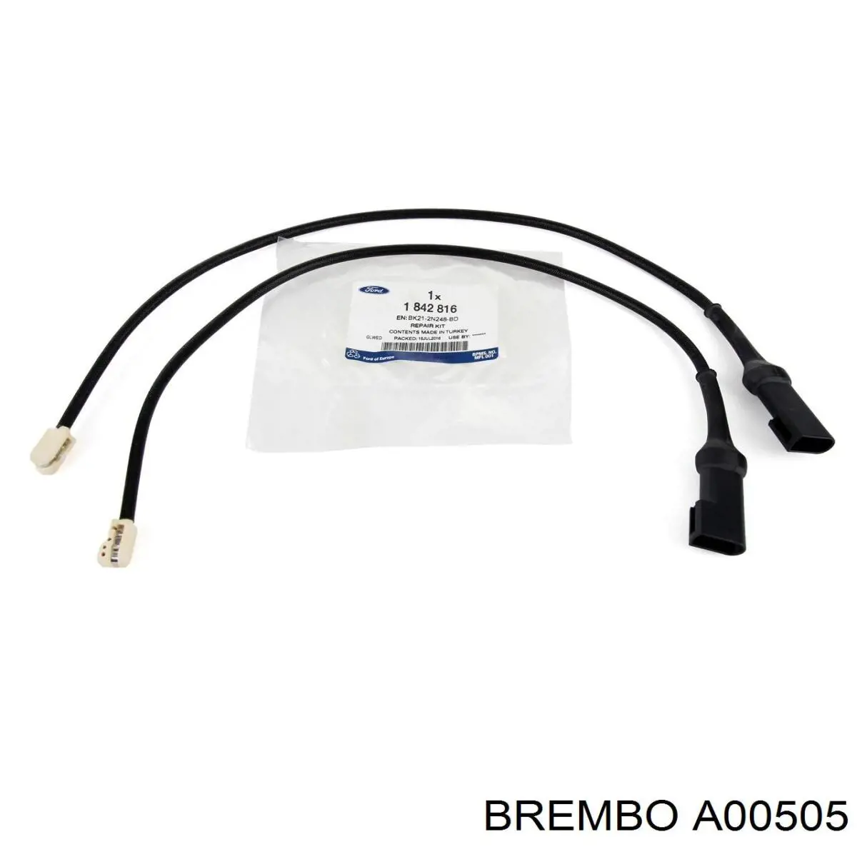 Датчик износа тормозных колодок, задний Brembo A00505 цена, от 7.08 USD