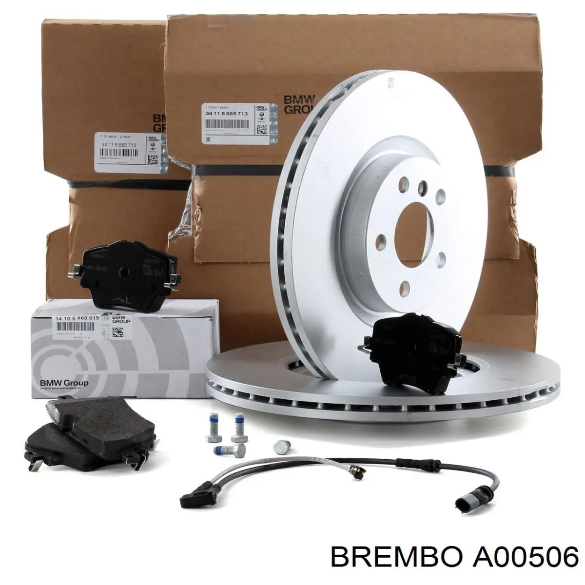 Датчик износа тормозных колодок передний левый A00506 Brembo