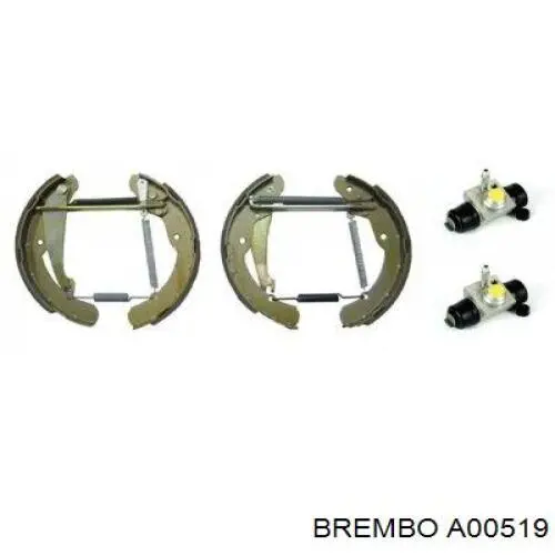 Датчик износа тормозных колодок передний левый A00519 Brembo