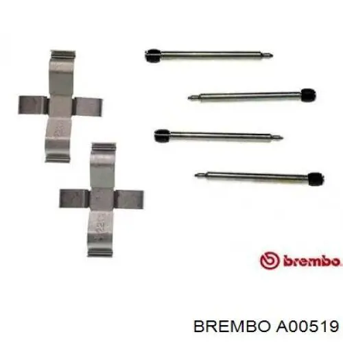 A00519 Brembo Датчик износа тормозных колодок передний левый