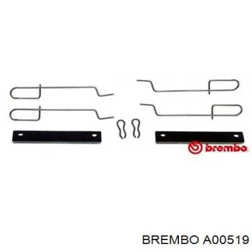 Датчик износа тормозных колодок передний левый A00519 Brembo