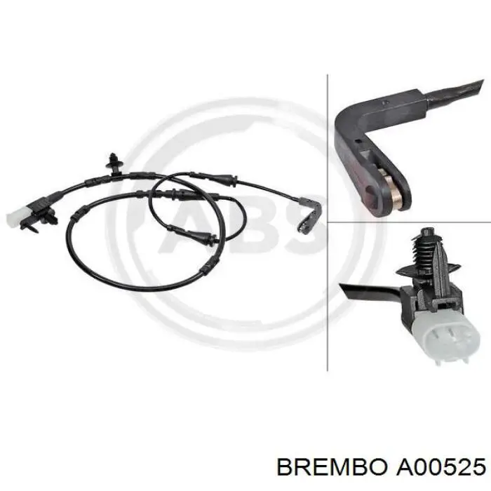 A00525 Brembo sensor traseiro de desgaste das sapatas do freio