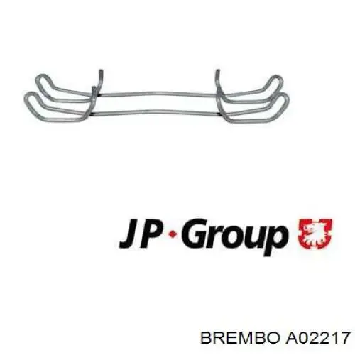 Пружинная защелка суппорта A02217 Brembo