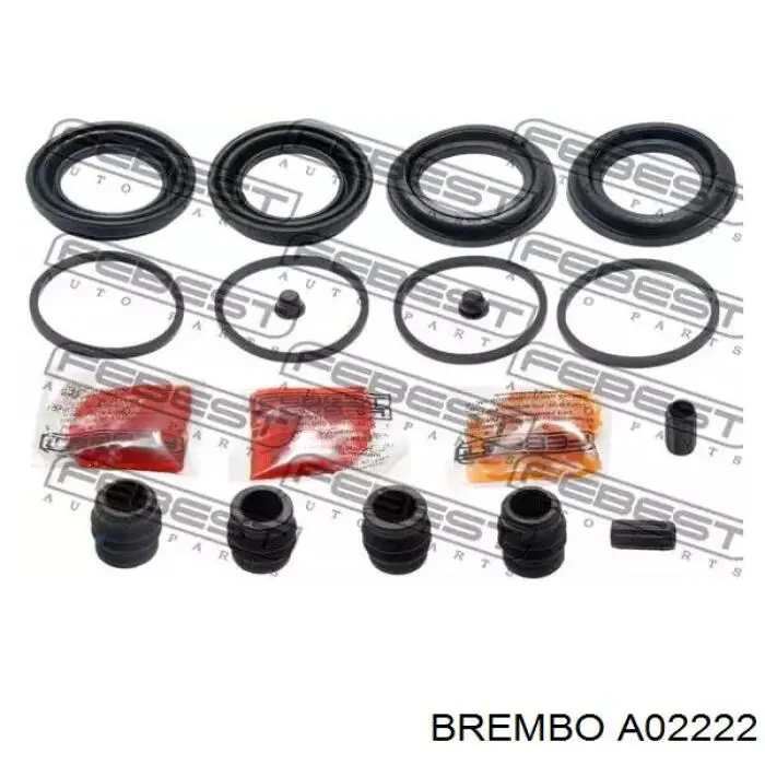 Комплект пружинок крепления дисковых колодок задних Brembo A02222 цена, от 4.32 USD
