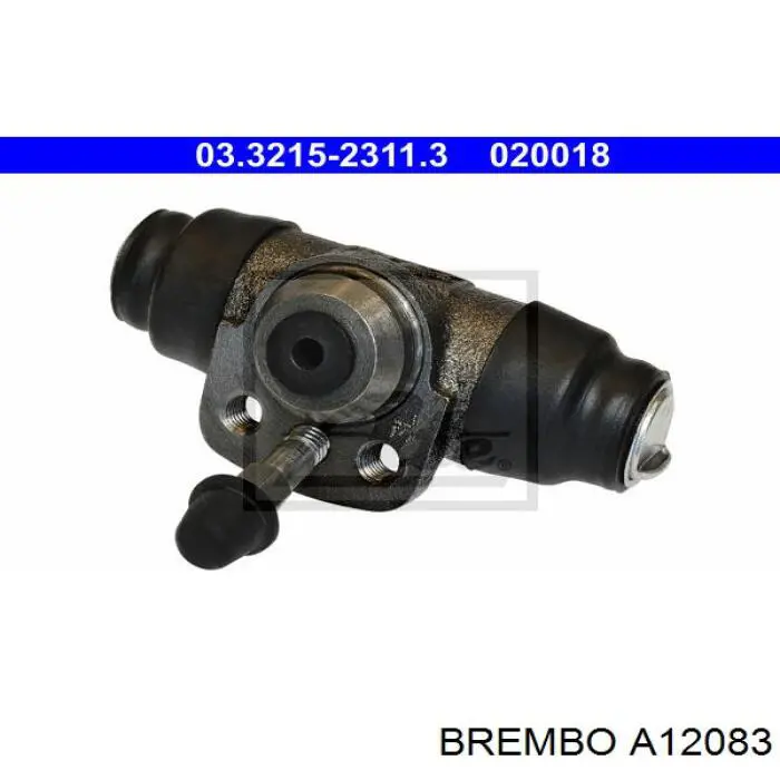 Cilindro de freno de rueda trasero A12083 Brembo