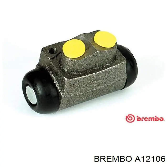 A12106 Brembo цилиндр тормозной колесный рабочий задний