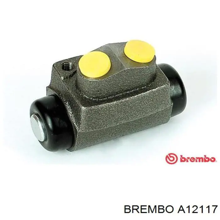 Cilindro de freno de rueda trasero A12117 Brembo