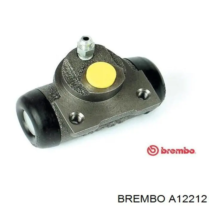 Cilindro de freno de rueda trasero A12212 Brembo