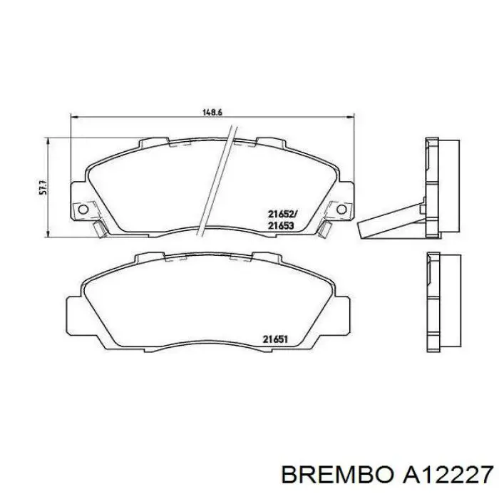 Купить A12227 Brembo Цилиндр тормозной колесный