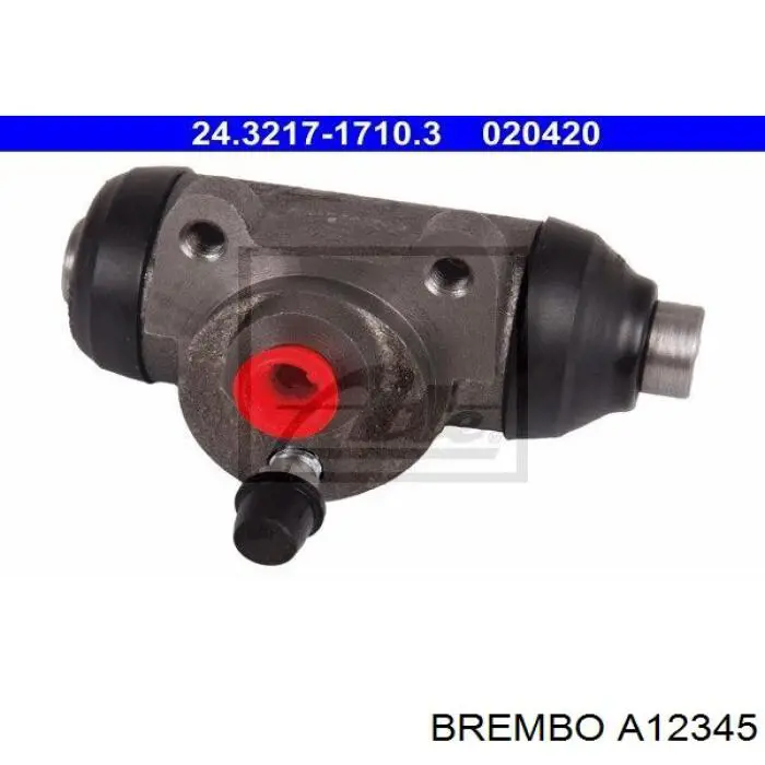 Рабочий тормозной цилиндр Brembo A12345 цена, от 8.35 USD