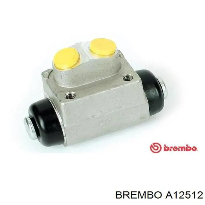 A12512 Brembo цилиндр тормозной колесный рабочий задний