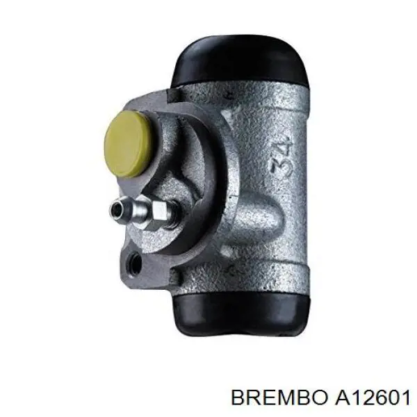 Cilindro de freno de rueda trasero A12601 Brembo