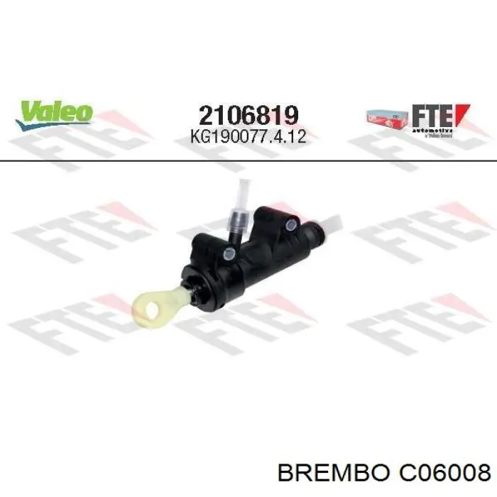 ГЦС Brembo C06008 цена, от 47.32 USD