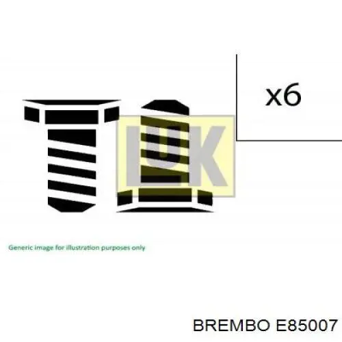 Купить E85007 Brembo Рабочий цилиндр сцепления