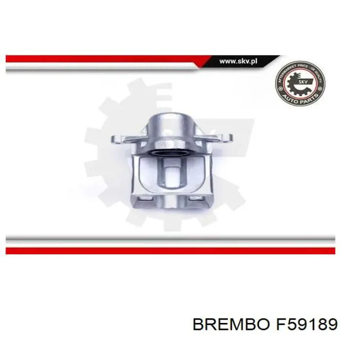 Суппорт тормозной передний правый F59189 Brembo