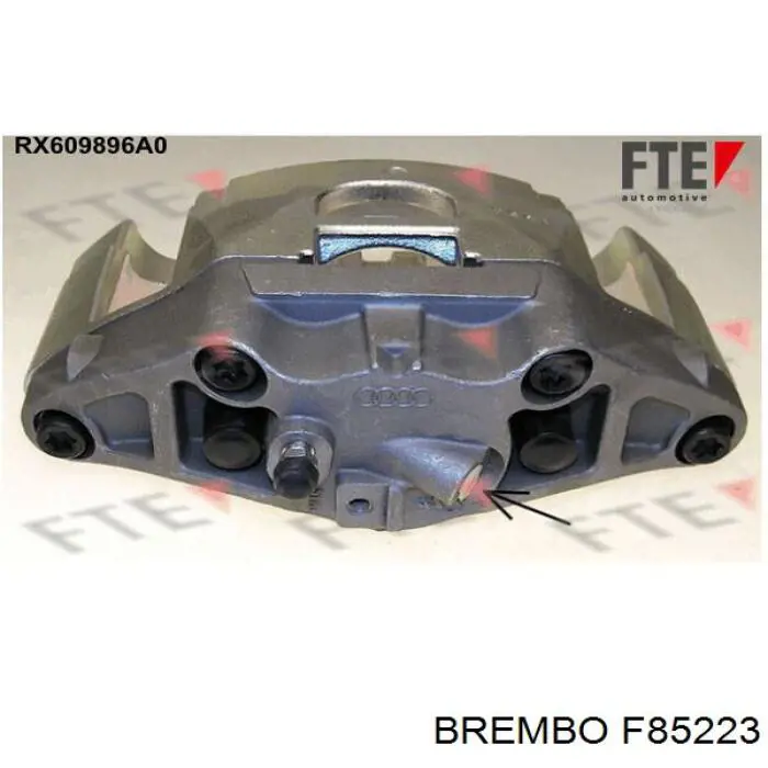 F85 223 Brembo суппорт тормозной передний правый