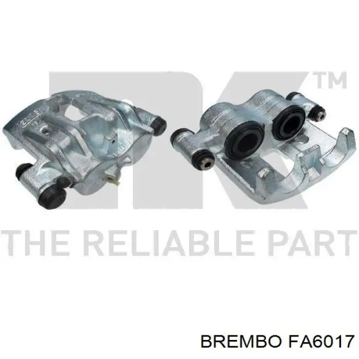 FA6017 Brembo Суппорт тормозной, передний, правый