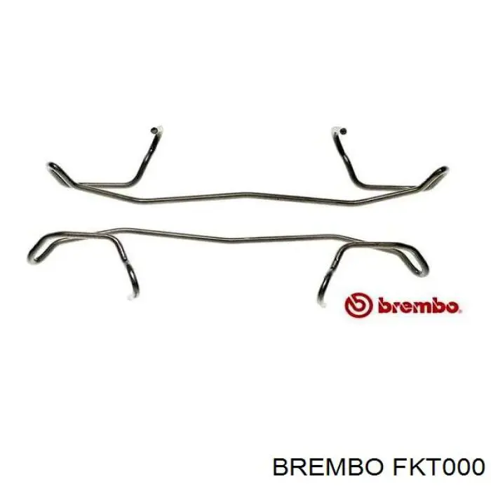 FKT000 Brembo Ремкомплект заднего тормозного суппорта