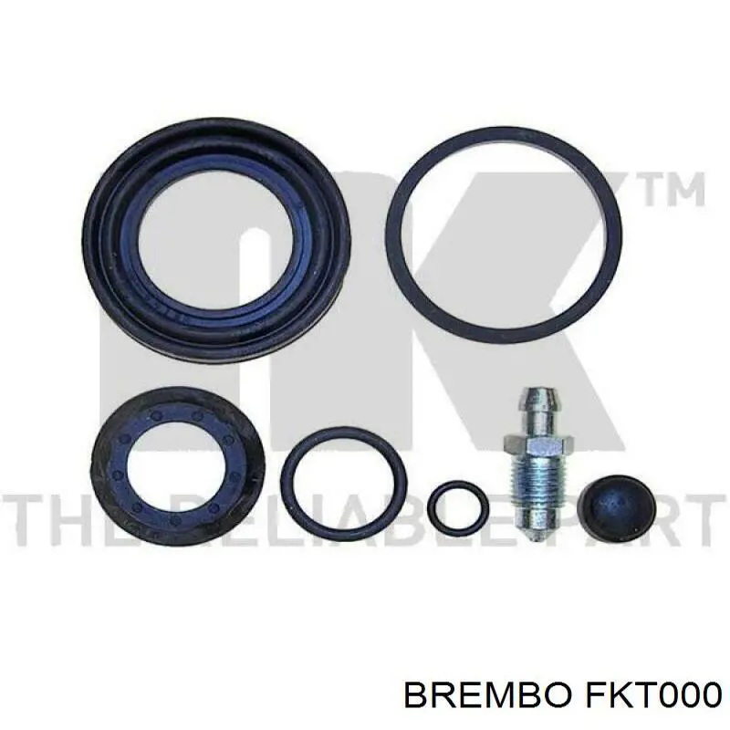 Ремкомплект заднего суппорта Brembo FKT000