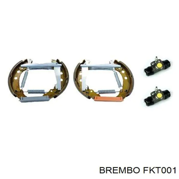 Ремкомплект тормозного суппорта переднего Brembo FKT001