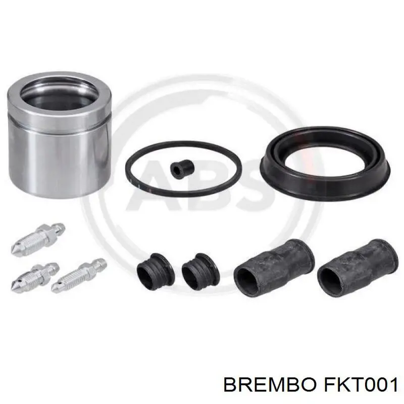 FKT001 Brembo Ремкомплект суппорта тормозного, переднего