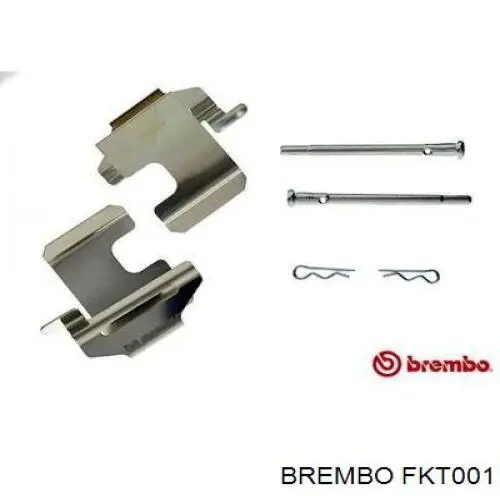 Купить FKT001 Brembo Ремкомплект переднего суппорта