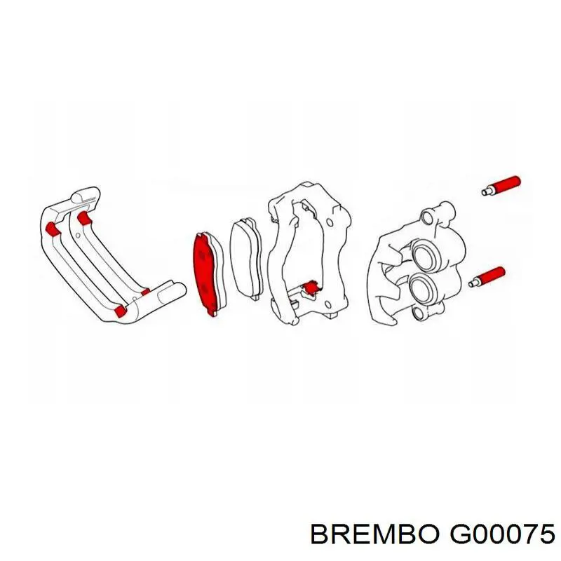 G 00 075 Brembo смазка термостойкая