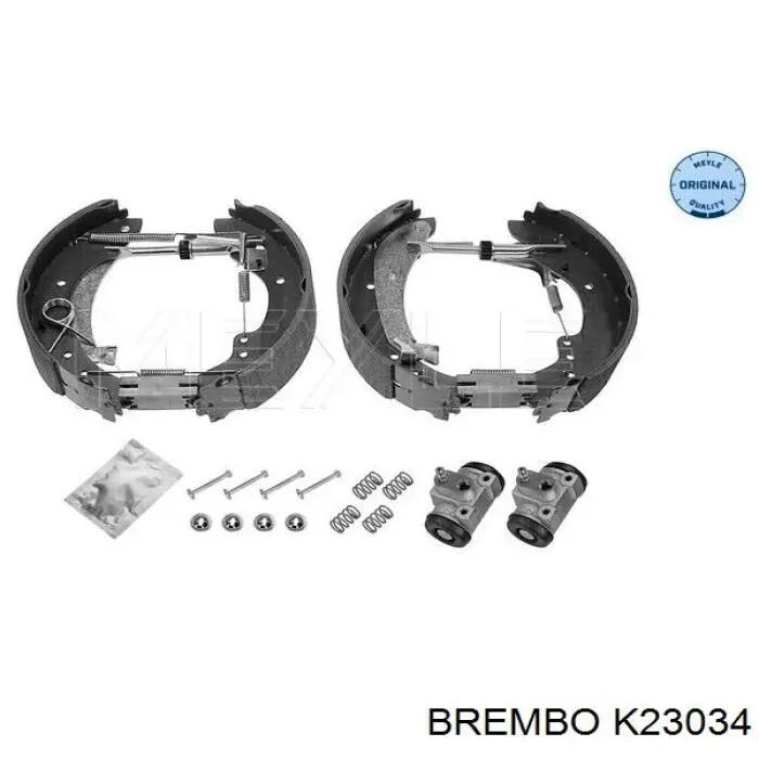 Задние барабанные колодки K23034 Brembo