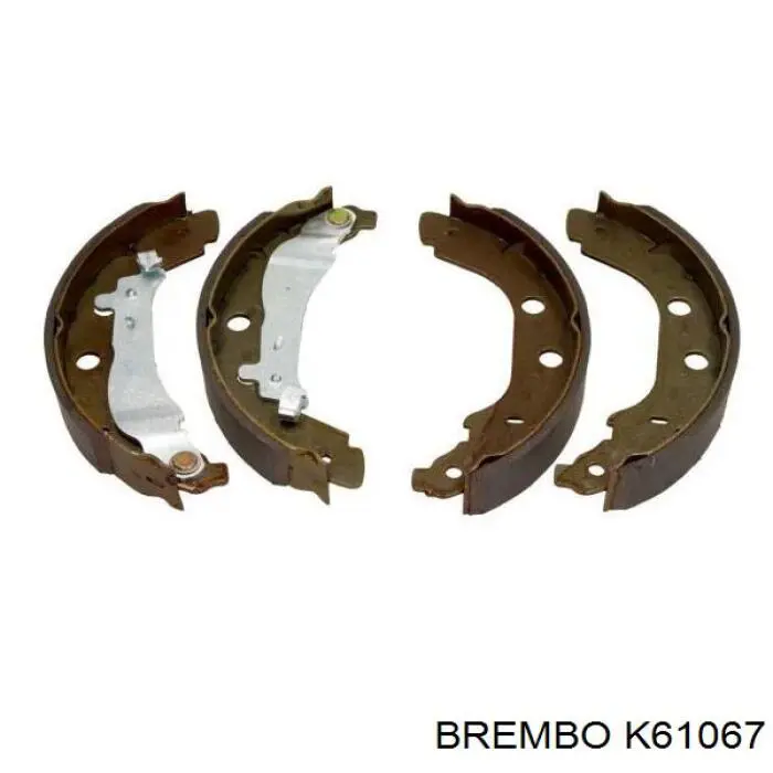 Задние барабанные колодки K61067 Brembo