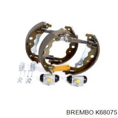 K68075 Brembo Барабанные тормозные колодки