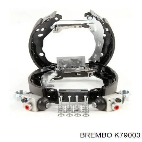 Купить K79003 Brembo Задние барабанные тормозные колодки