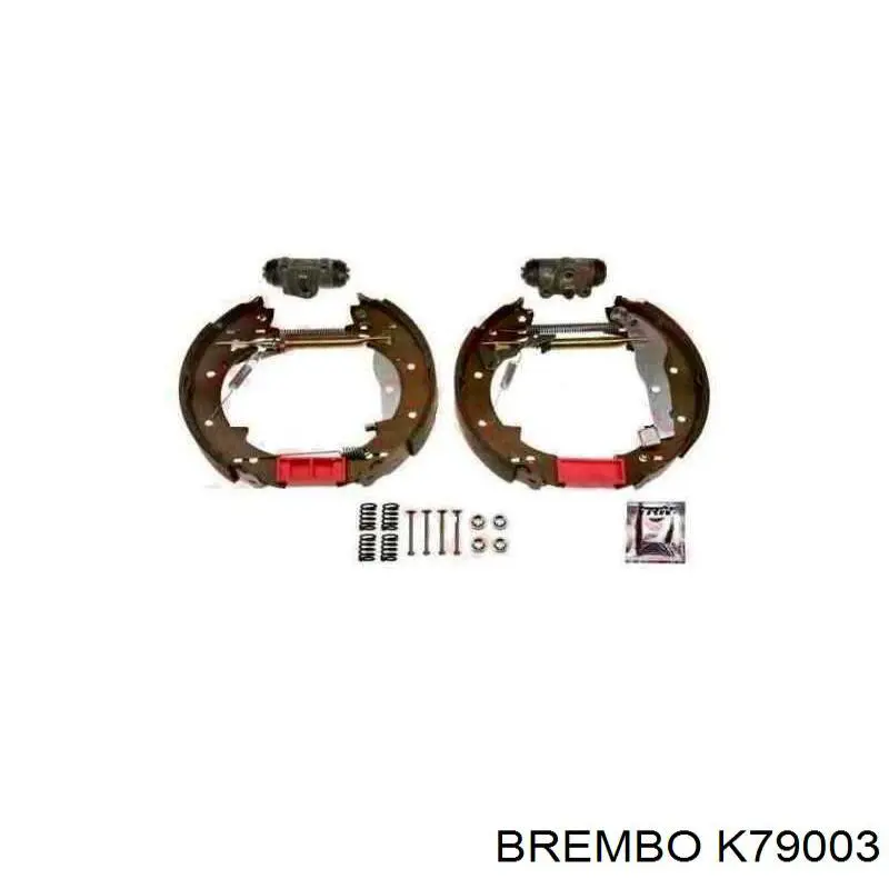 Тормоза рабочие задние ножные и тормозные барабаны Brembo K79003 цена, от 107.38 USD