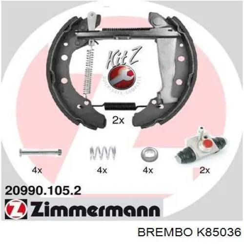 Тормоза рабочие задние ножные и тормозные барабаны Samko KEG326 цена, от 41.20 USD
