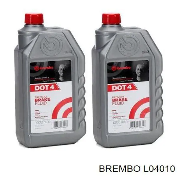 Жидкость тормозная Brembo DOT 4 1 л (L04010)
