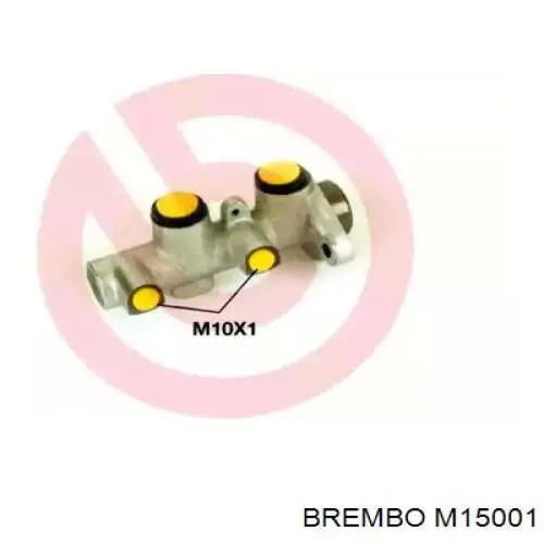 M15001 Brembo цилиндр тормозной главный