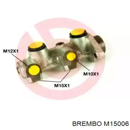 Цилиндр тормозной главный M15006 Brembo