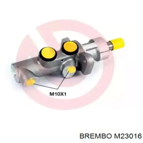 Цилиндр тормозной главный M23016 Brembo