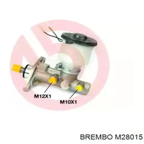 Цилиндр тормозной главный M28015 Brembo