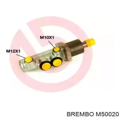 Цилиндр тормозной главный M50020 Brembo