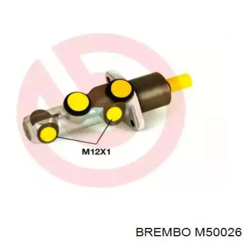 Цилиндр тормозной главный M50026 Brembo