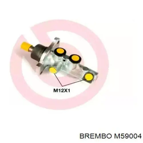 M59004 Brembo цилиндр тормозной главный