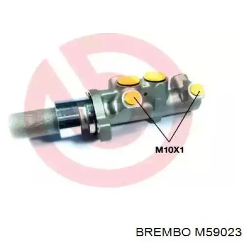 M59023 Brembo цилиндр тормозной главный