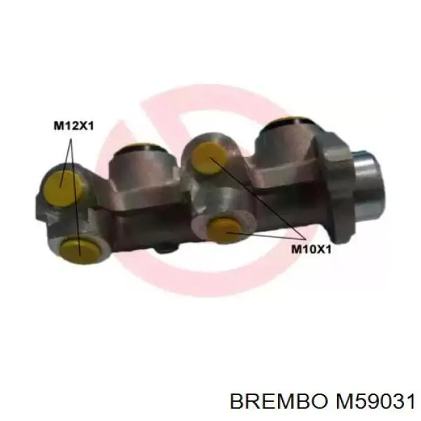 M59031 Brembo цилиндр тормозной главный