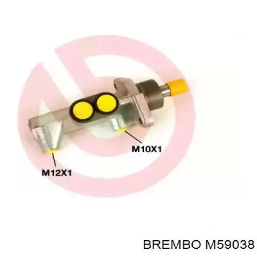 Цилиндр тормозной главный M59038 Brembo