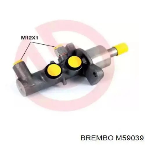 Цилиндр тормозной главный M59039 Brembo