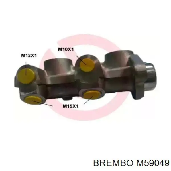 Цилиндр тормозной главный M59049 Brembo