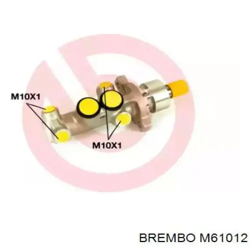 Цилиндр тормозной главный M61012 Brembo